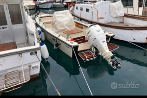 Marino 5.70 inserti in legno Johnson 90 cv 300 ore