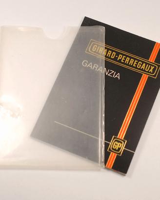 Girard Perregaux garanzia anni 70 bianca