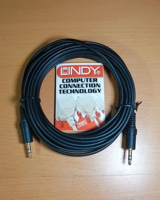 Cavo audio Lindy M/M jack 3.5 mm - 5 metri - Nuovo