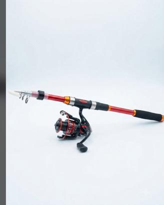 Canna da pesca con mulinello