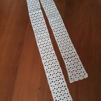 Bordura vintage all'uncinetto fatta A MANO