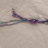 collana lunga con nodo