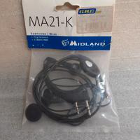 Microfono Auricolare Midland MA21-K
