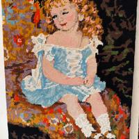 Quadro Royal Paris ricamo a punto croce