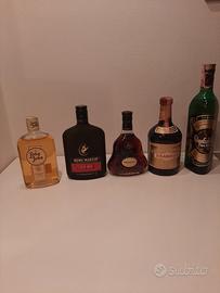 Bottiglie whisky / cognac