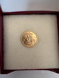 Sterlina d’oro 22kt 1967