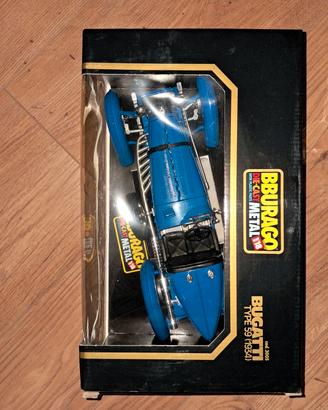 Bugatti Type 59 1/18 Bburago - Nuova