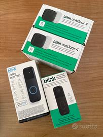 2x Blink outdoor 4 + 2 blink videodoorbell