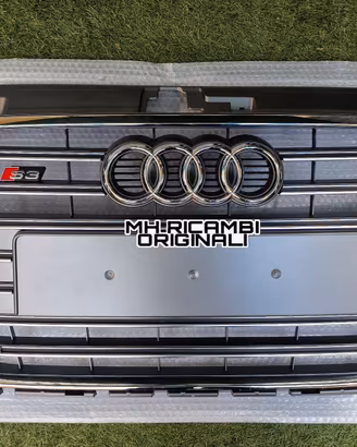 Calandra Paraurti Audi S3 8V Originale Nuova Lift