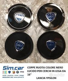 COPPE RUOTA NERO LUCIDO LANCIA YPSIOLN