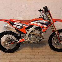 Honda crf 250 2022-red moto