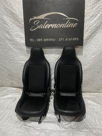Sedili Smart 453 in pelle nera