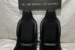 Sedili Smart 453 in pelle nera