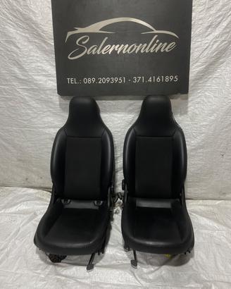 Sedili Smart 453 in pelle nera