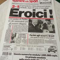 Prima pagina corriere dello sport 