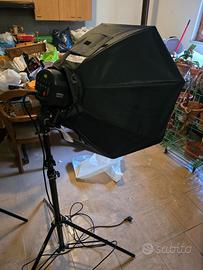 Walimex Luce Set Daylight 1260+ Softbox ottagonale