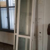 Serramento tre ante porta finestra doppi vetri
