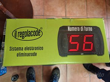 regola code numerico organizzatore 