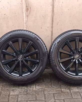 5 gomme inver completi di cerchi x cashqai e Juke 