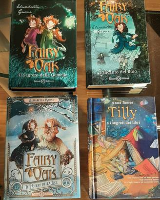 4 Libri "Fairy Oak" e Tilly 