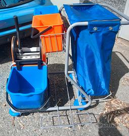 Carrello per pulizie