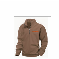 Felpa uomo foderata in pile tg. M.