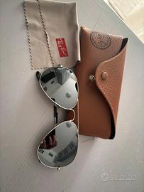 Ray-ban aviator specchio