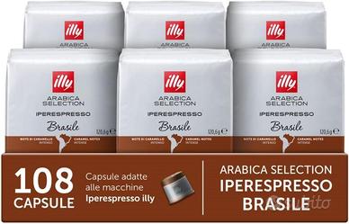 illy Iperespresso Brasile 108 Caps