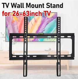 Staffa Supporto Parete TV 26" a 63" 