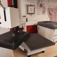 Stampante laser + Pressa manuale
