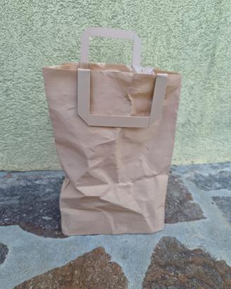 Vaso / Cestino / Contenitore simil Busta di carta