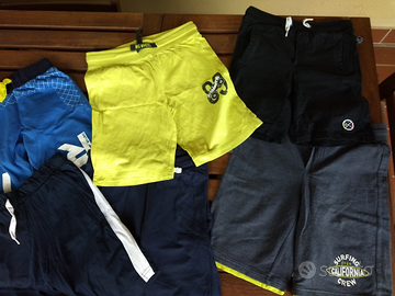 Jeans, sotto tuta, pantaloncini, completi, tuta