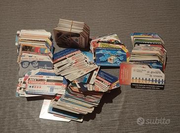 Schede telefoniche per collezione 