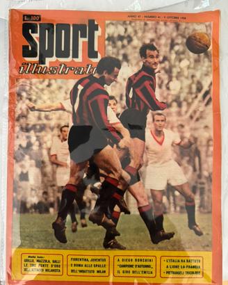 Sport Illustrato – N. 41, 9 Ottobre 1958 | Anno 47