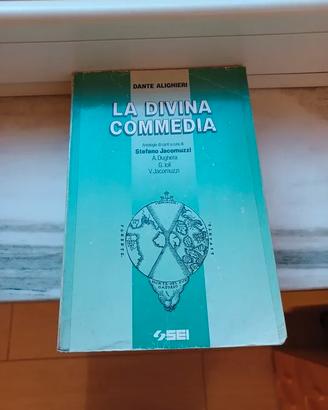 libro Divina Commedia edizione vintage del 1991