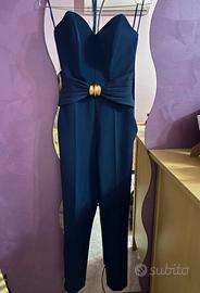 Tuta Elisabetta Franchi con scollo a cuore