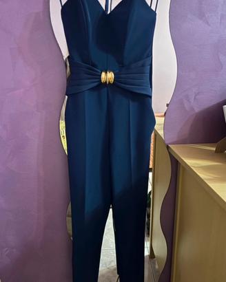 Tuta Elisabetta Franchi con scollo a cuore