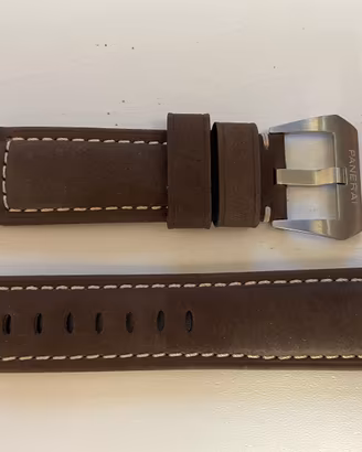 Per PANERAI New CINTURINO Suede 24/22 FIBBIA Pre-V