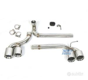 KIT SCARICO CON TERMINALI BMW E90 E92 LOOK M3