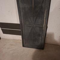 TERAPLAST sottovasi quadro antracite 100 cm