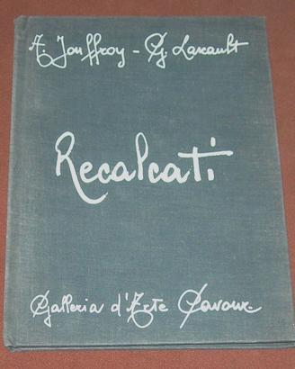 Antonio Recalcati - mostra Galleria Cavour - 1974