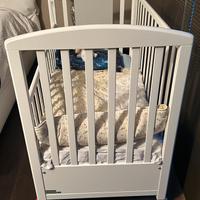 Lettino neonato con sbarre