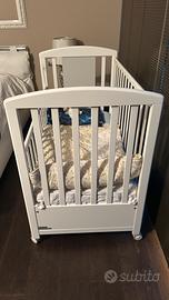 Lettino neonato con sbarre