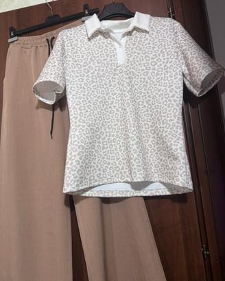 Set due pezzi Animalier e cioccolato