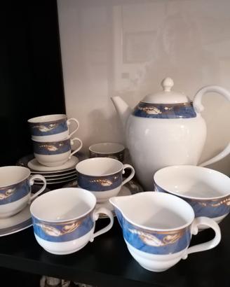 Set da caffè x 6 Royal Copenhagen Magnolia Blu