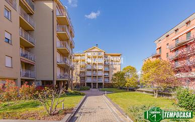 Bilocale recente con cortile privato in centro a V