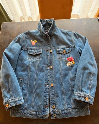 Giubbotto in jeans imbottito Dolce e Gabbana