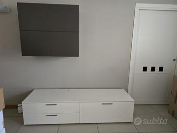 Mobile soggirno composto da 2 pezzi