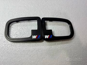 COPPIA COPERTURE MANIGLIE BMW MSPORT BMW E36 NUOVE