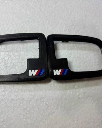 COPPIA COPERTURE MANIGLIE BMW MSPORT BMW E36 NUOVE